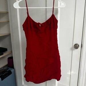 Sunday Best Vibrant Red Dress